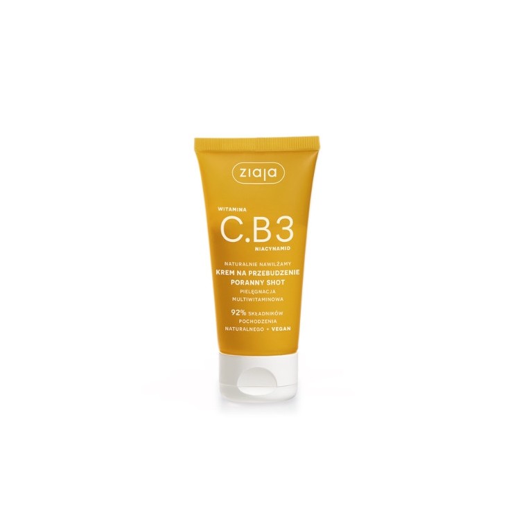 Ziaja Witamina C.B3 Niacynamid Face cream for waking up morning shot 50 ml