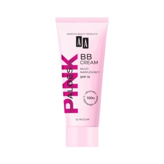 AA Aloes Pink Мультизволожуючий BB крем для обличчя SPF15 /02/ Medium 30 мл