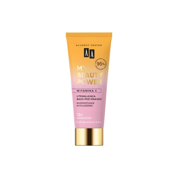 AA My Beauty Power utrwalająca Baza pod makijaż 30 ml