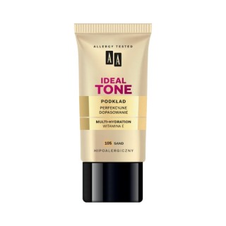 AA Make Up Ideal Tone Perfect match foundation /105/ Sand 30 ml AA Make Up Ideal Tone Perfect match foundation /105/ Sand 30 ml