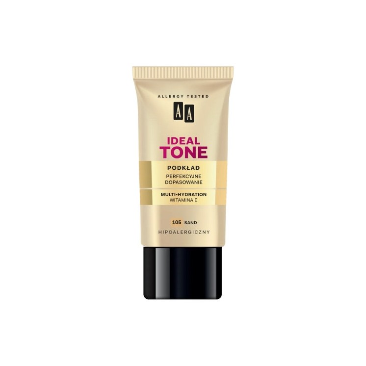 AA Make Up Ideal Tone Podkład perfekcyjne dopasowanie /105/ Sand 30 ml