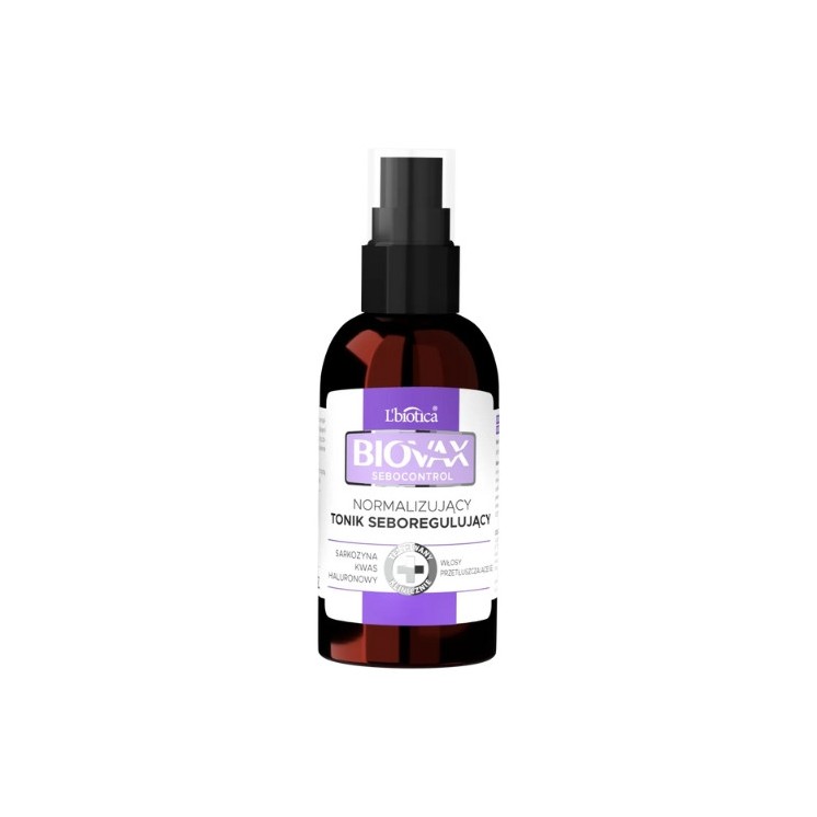 Biovax Sebucontrol normalizing Tonic for the scalp seboregulating 100 ml