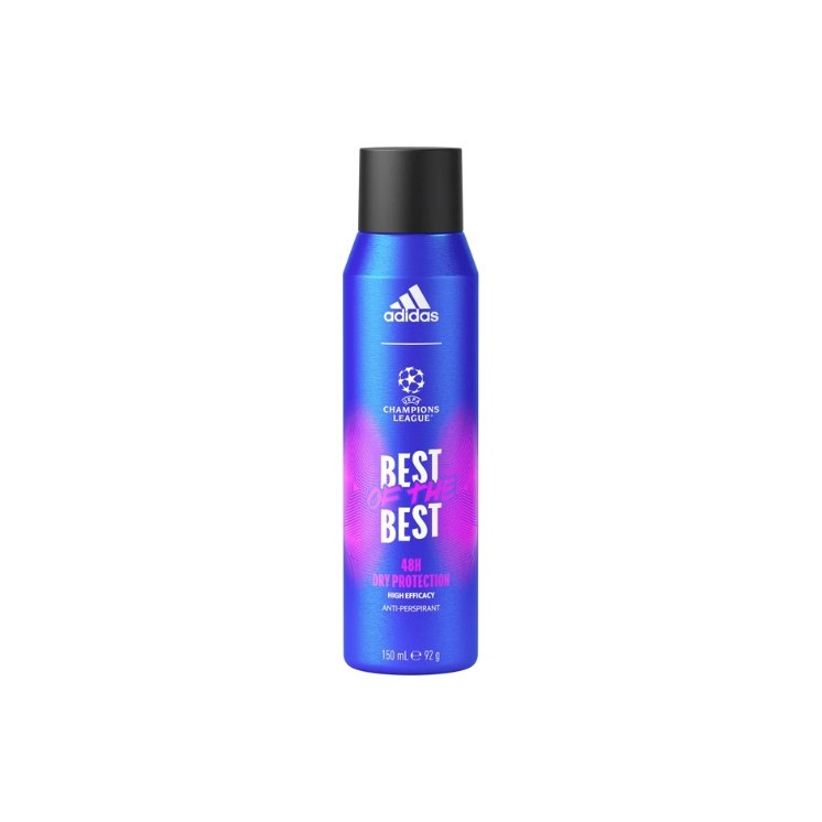 Adidas UEFA Best of the Best Antyperspirant w spray'u dla mężczyzn 150 ml