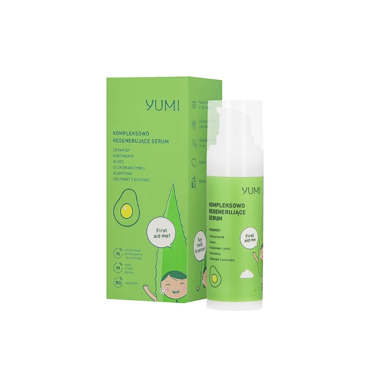 Yumi kompleksowo regenerujące Serum do twarzy Awokado 30 ml