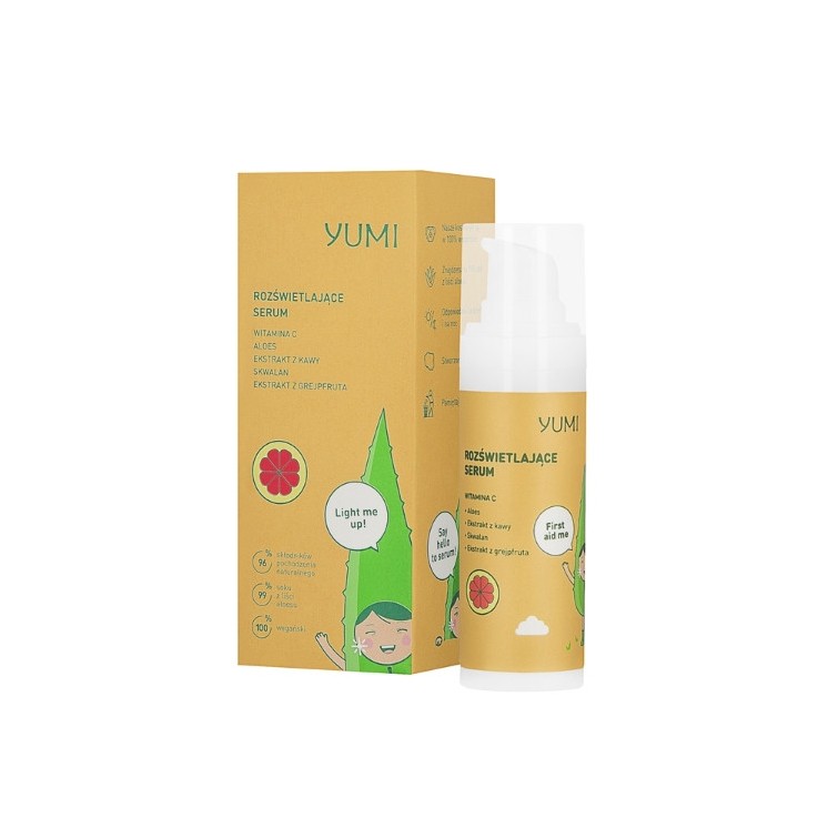 Yumi rozświetlające Serum do twarzy Grejfrut 30 ml
