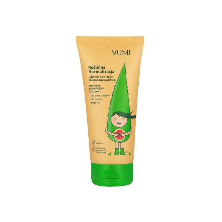 Yumi Roślinna normalizacja Odżywka do włosów przetłuszczających się Grejpfrut 200 ml