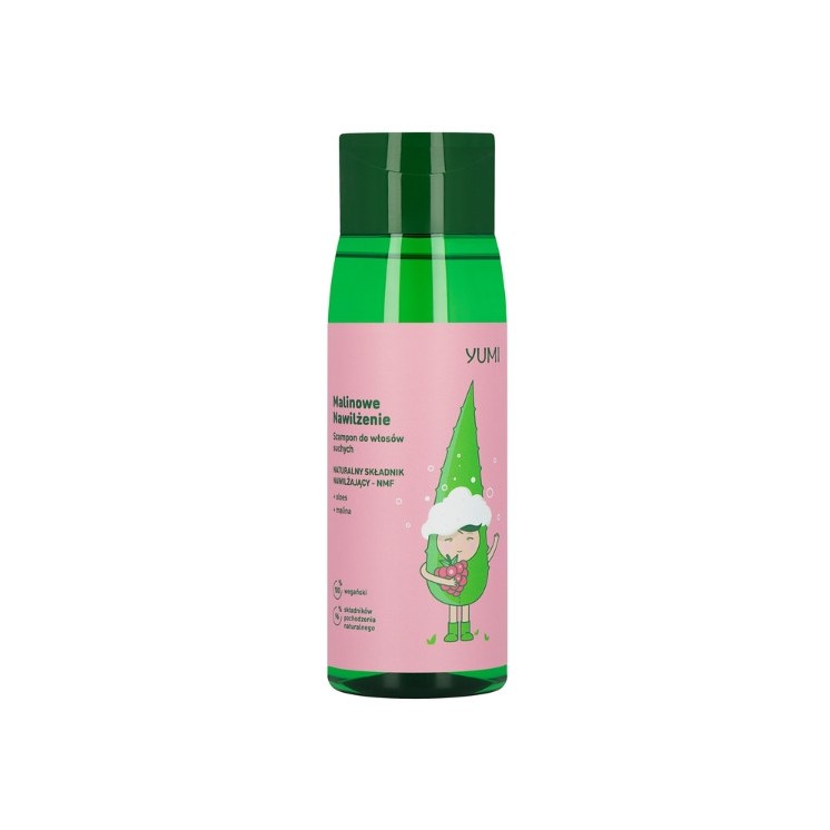 Yumi Szampon do włosów suchych Malinowe nawilżenie 300 ml