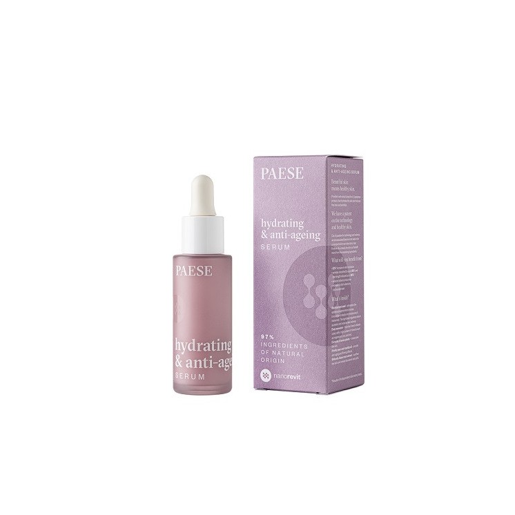Paese Nanorevit Serum do twarzy nawilżająco-przeciwzmarszczkowe 30 ml