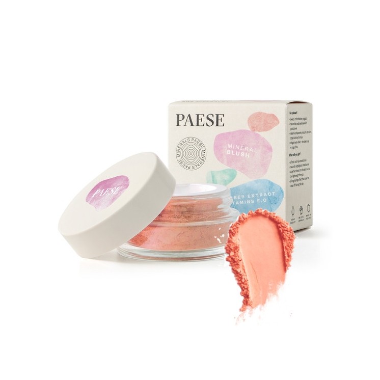 Paese Minerals Róż mineralny /300W/ Peach 6 g
