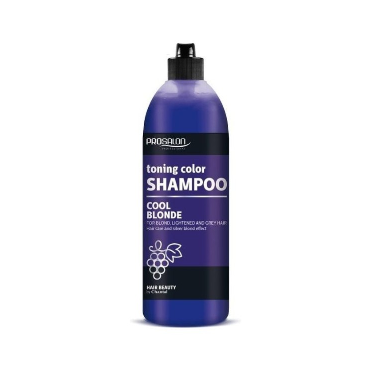 Prosalon tonujący kolor Szampon do włosów blond, rozjaśnianych i siwych 500 ml