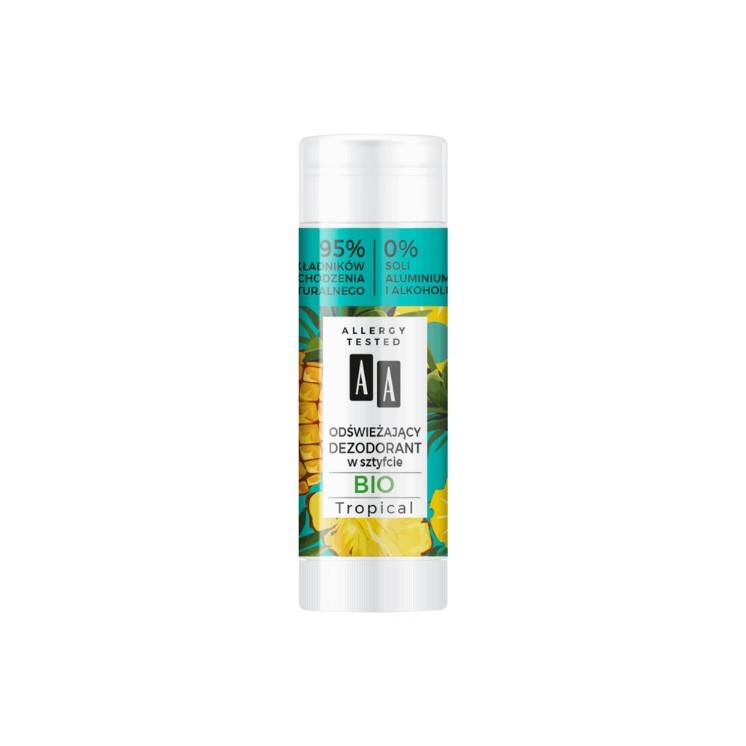 AA odświeżający Dezodorant w sztyfcie Bio Tropical 25 ml