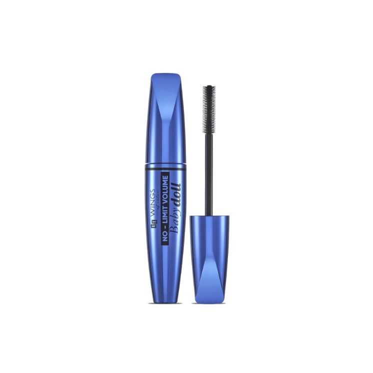 AA Wings of Color No Limit Volume Baby Doll Tusz do rzęs Efekt sztycznych rzęs 6 g