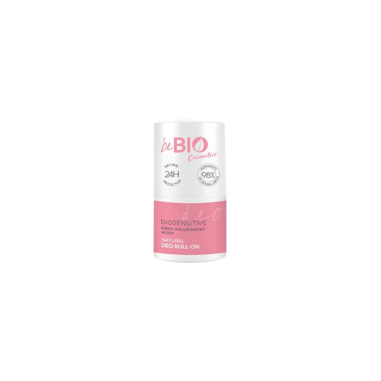 BeBio Ewa Chodakowska naturalny Deo Roll-on na bazie Ałunu z kwasem hialuronowym i ekstraktem z Wrzosu 50 ml