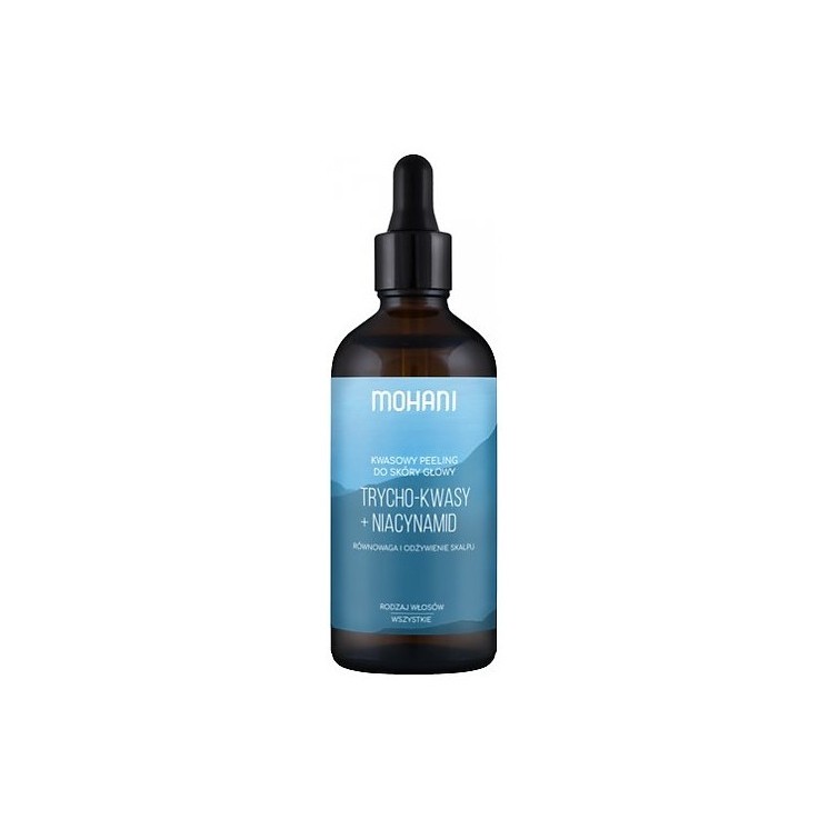 Mohani Балансуючий кислотний Peeling для шкіри голови 100 мл