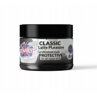 Ronney Classic Latte Pleasure Protective Mask for all hair types 300 ml Ronney Classic Latte Pleasure Protective Mask for all hair types 300 ml