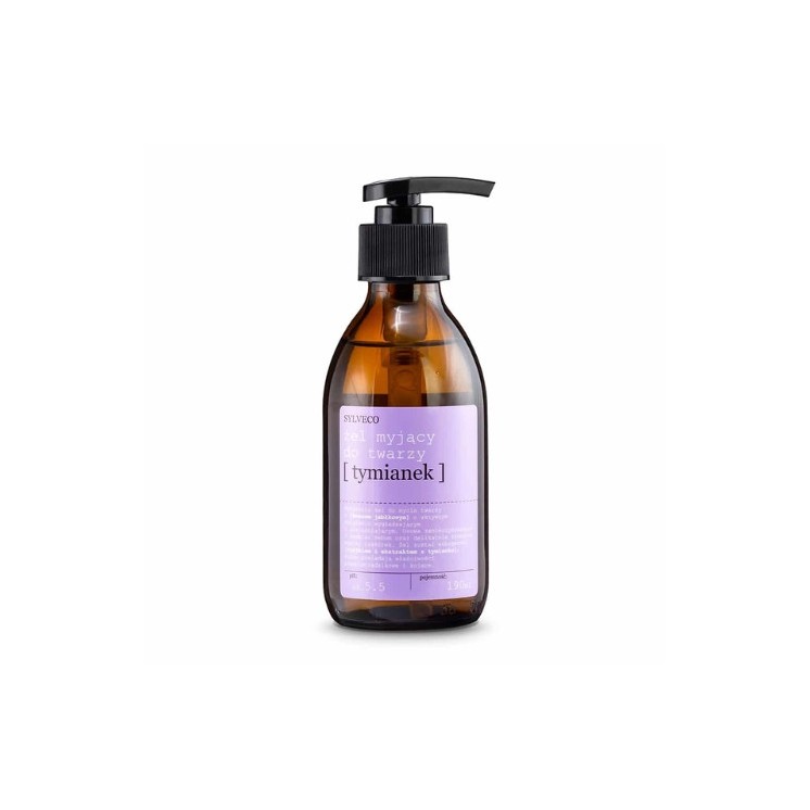 Sylveco Gezichtswasgel Tijm 190 ml