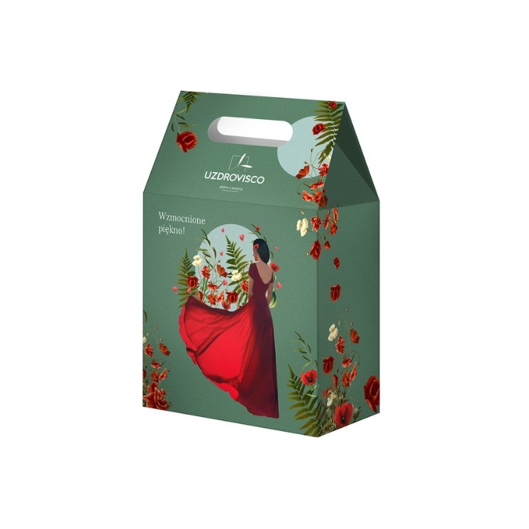 Набір підвищеної краси Uzdrovisco ! легкий крем-олійник Насіння маку 50 мл + активна тонік-есенція без бавовни 150 мл