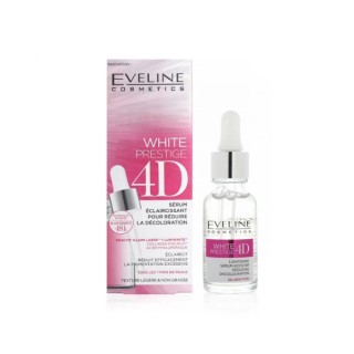 Сироватка для обличчя Eveline White Prestige 4D Brightening Face Serum від знебарвлення шкіри 18 мл(31-07-2025)