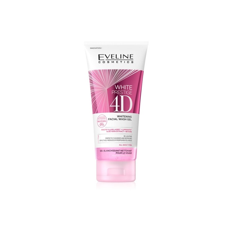 Eveline White Prestige 4D Whitening Gesichtswaschgel 200 ml