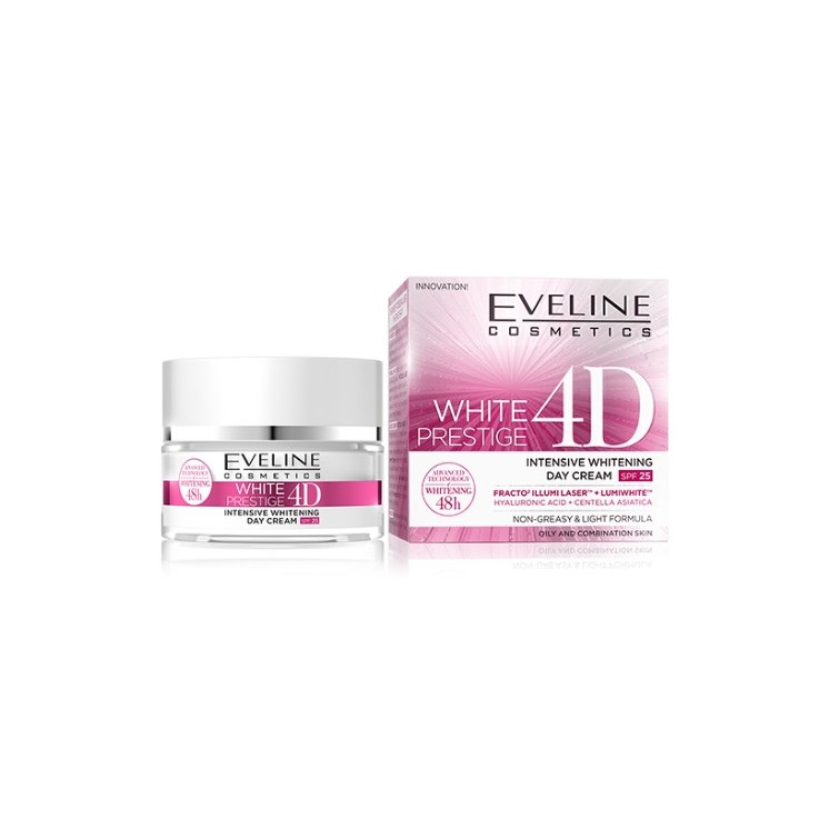 Eveline White Prestige 4D Intensiv aufhellende Tagesgesichtscreme 50 ml