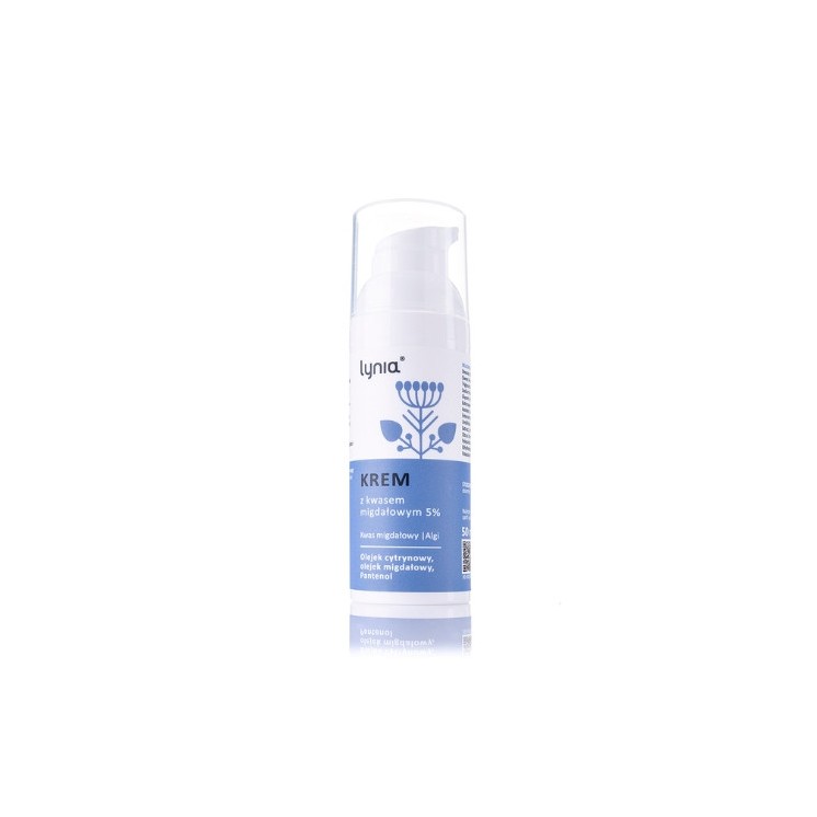 Lynia Krem do twarzy z Kwasem migdałowym 5% 50 ml