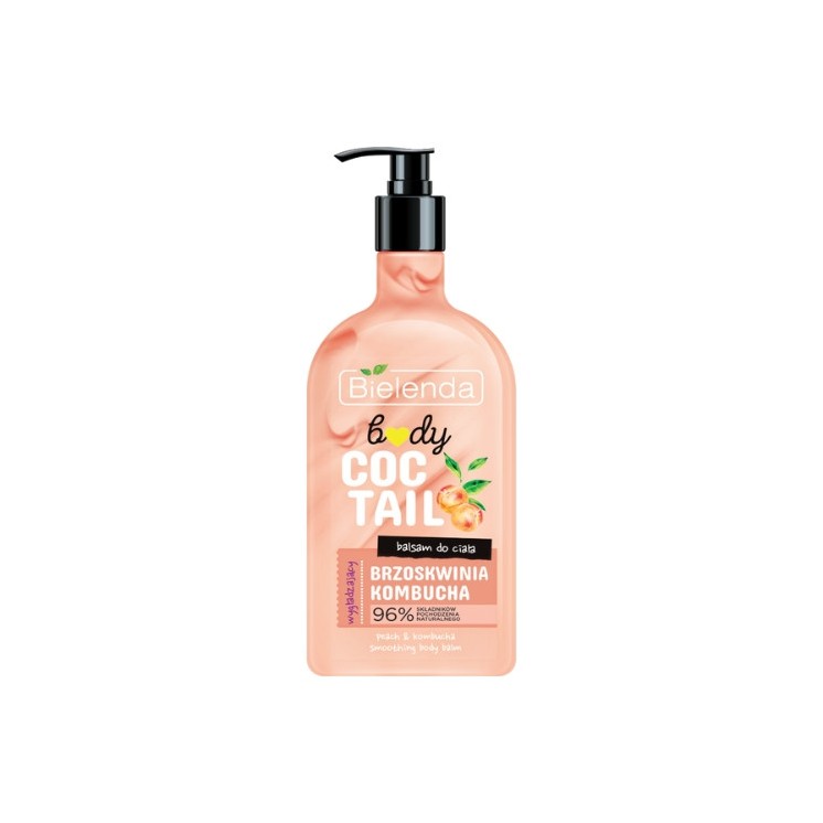 Bielenda Body Coctail Balsam do ciała Brzoskwinia + Kombucha 400 ml