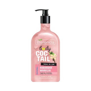 Бальзам для тіла Bielenda Body Coctail Blue Rhubarb + Vanilla 400 мл