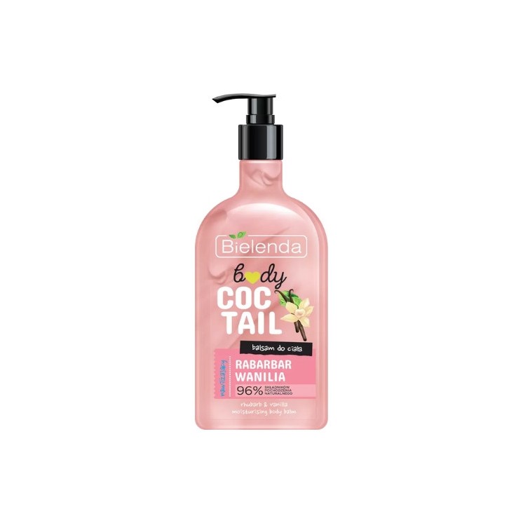 Bielenda Body Coctail Balsam do ciała Blue Rabarbar + Wanilia 400 ml