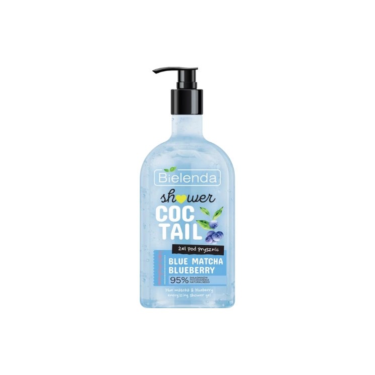Bielenda Body Coctail Żel pod prysznic Blue Matcha + Blueberry 400 ml
