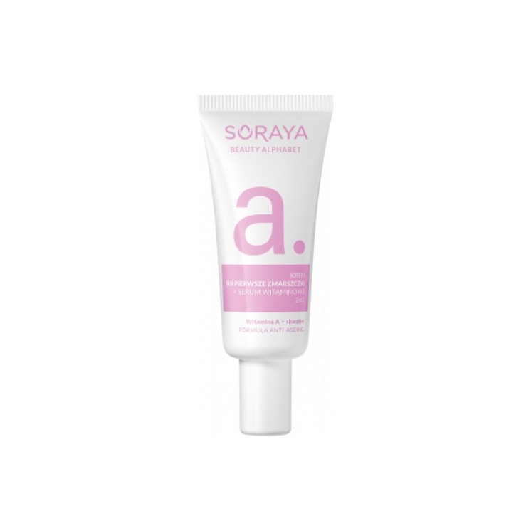 Soraya Beauty Alphabet A Krem do twarzy + Serum witaminowe 2w1 30 ml
