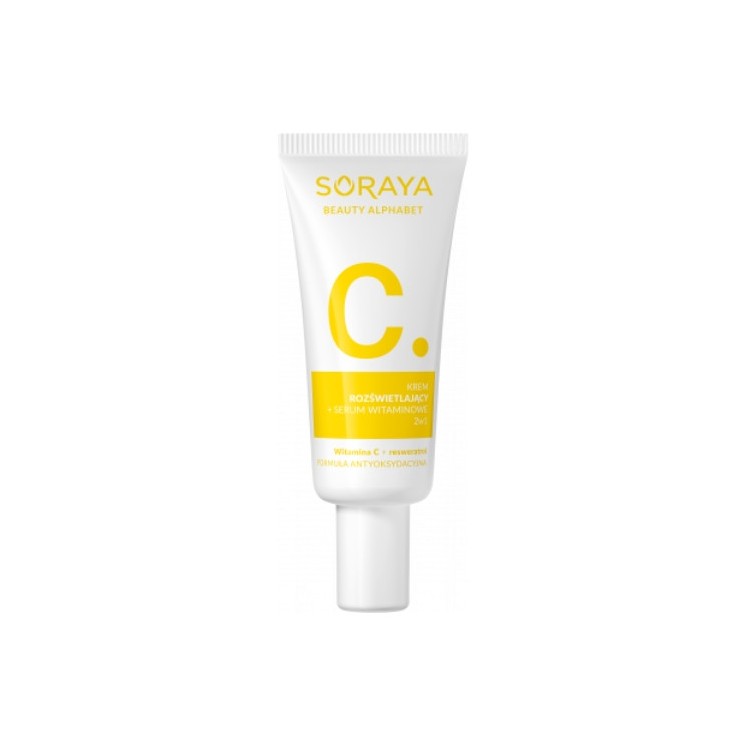 Soraya Beauty Alphabet C Krem do twarzy + Serum witaminowe 2w1 30 ml