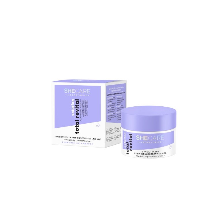 SheCare Total Revital Solution Krem-koncentrat do twarzy na noc 50 ml