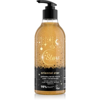 Stars from The Stars Oriental Star body wash gel met deeltjes 400 ml Stars from The Stars Oriental Star body wash gel met deeltjes 400 ml