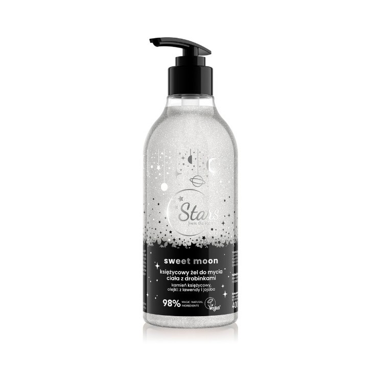 Stars from The Stars Sweet Moon moon body wash gel met deeltjes 400 ml