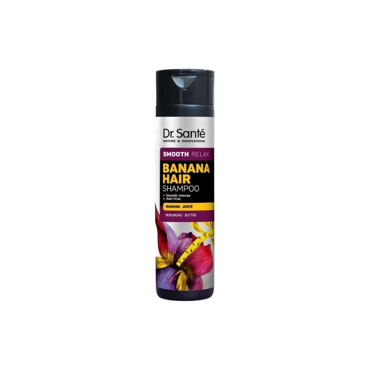 Dr. Santé Banana Hair wygładzający Szampon do włosów z sokiem z Banana 250 ml