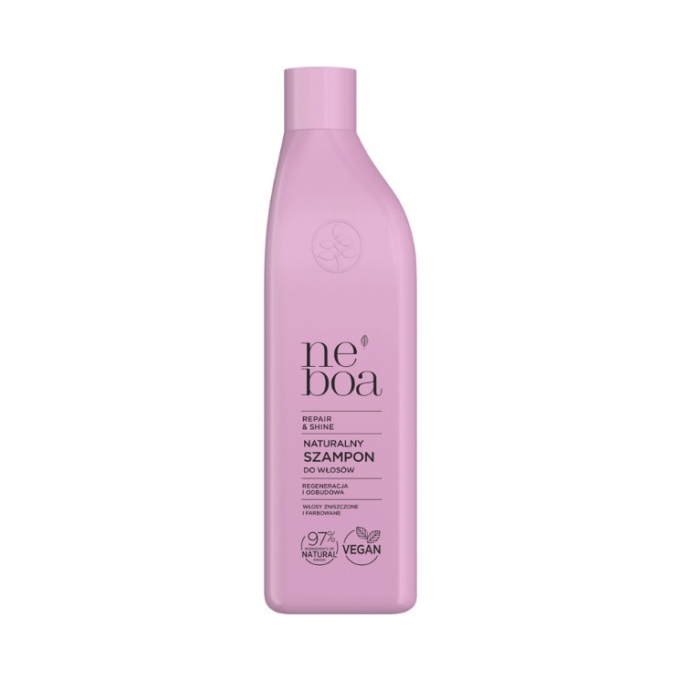 Neboa Repair & Shine naturalny Szampon do włosów regeneracja i odbudowa 300 ml