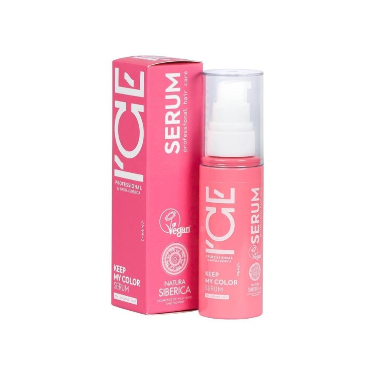 Ice Professional Keep My Color Wegańskie Serum do włosów farbowanych 50 ml
