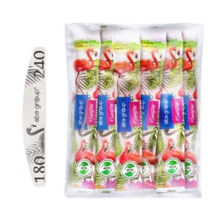 Aba Group Safe Package Пилка для нігтів Half-moon Standard Flaming 180/240 25 шт.