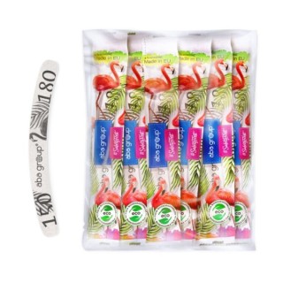 Aba Group Safe Package Пилка для нігтів banan Standard Flaming 150/180 25 шт