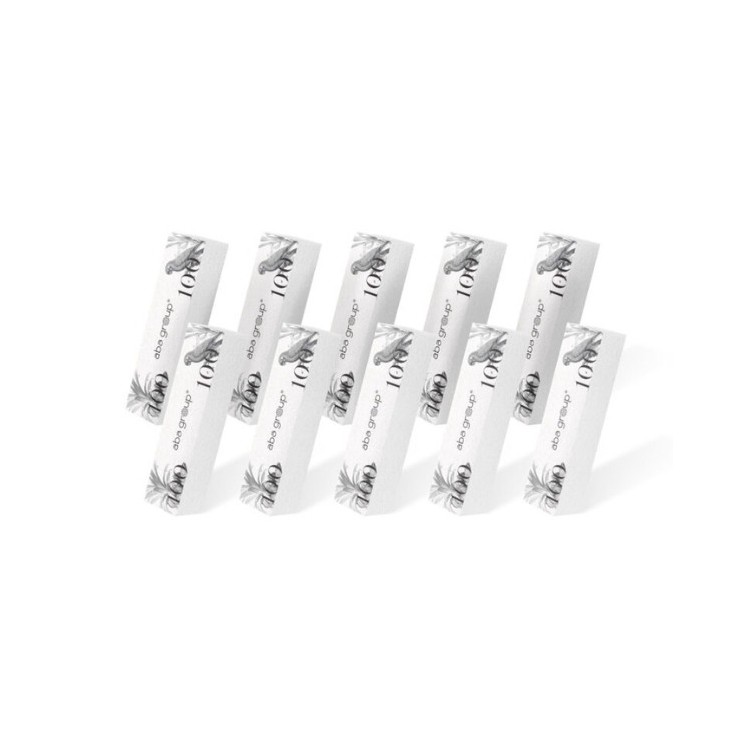 Aba Group Полірувальний блок білий Parrot 100/100 10 шт