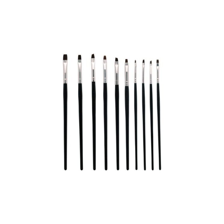 Set Gel Penselen 10 st