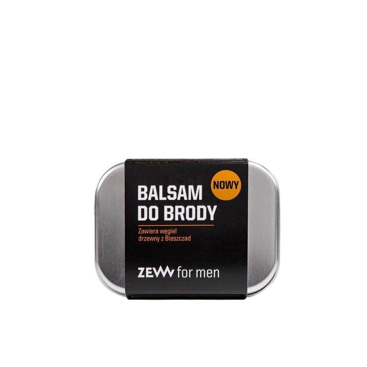 Zew for Men Balsam do brody dla mężczyzn zawiera Węgiel drzewny z Bieszczad 80 ml