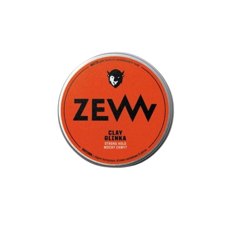 Zew for Men Glinka do włosów dla mężczyzn z Olejem Konopnym Mocny Chwyt 100 ml
