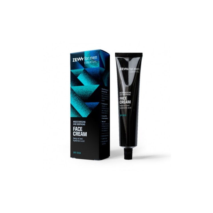 Zew for Men Essential hydraterende en verzachtende Gezichtscrème voor mannen voor de droge huid 50 ml
