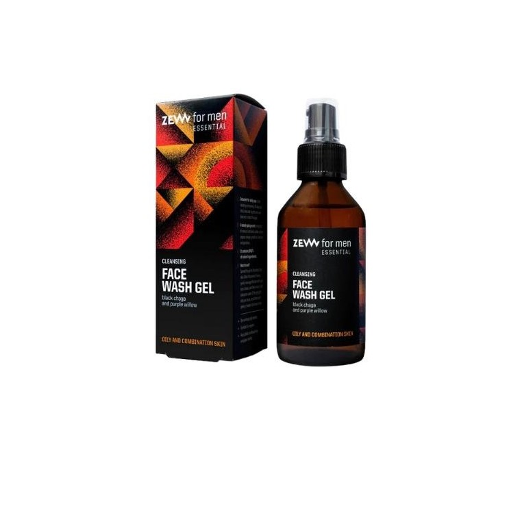 Zew for Men Essential oczyszczający Żel do mycia twarzy dla mężczyzn do skóry tłustej 100 ml