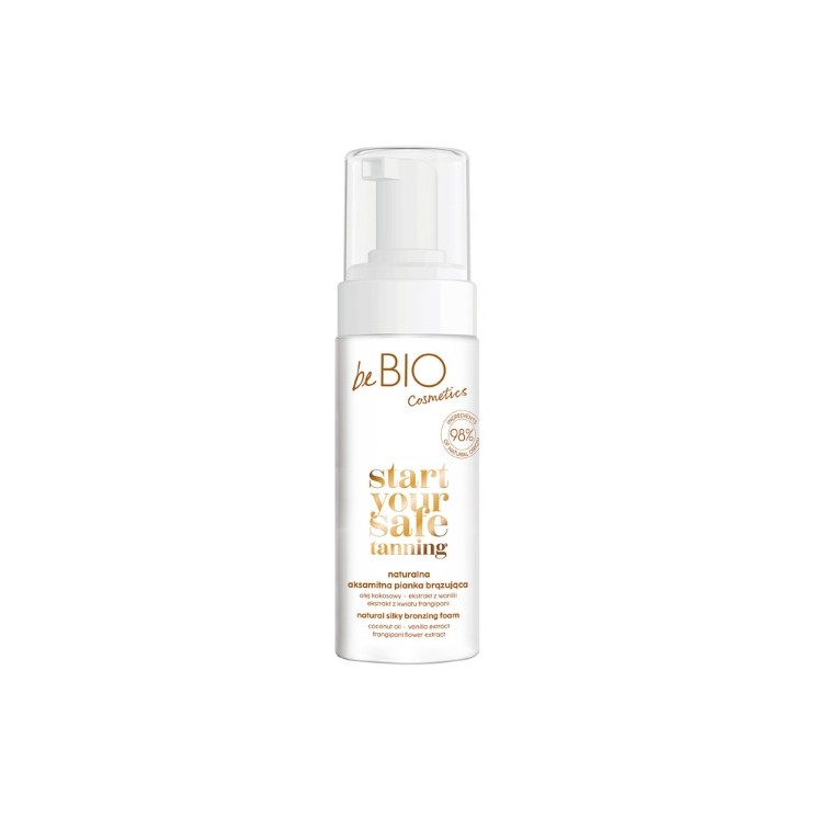 beBio Ewa Chodakowska Start Your Safe Tanning Natural Velvet Bronzing Body Foam 150 ml