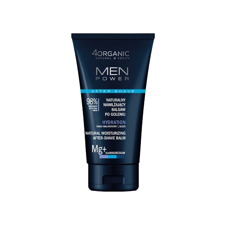 4Organic Men Power naturalny Balsam po goleniu dla mężczyzn Hydration 150 ml