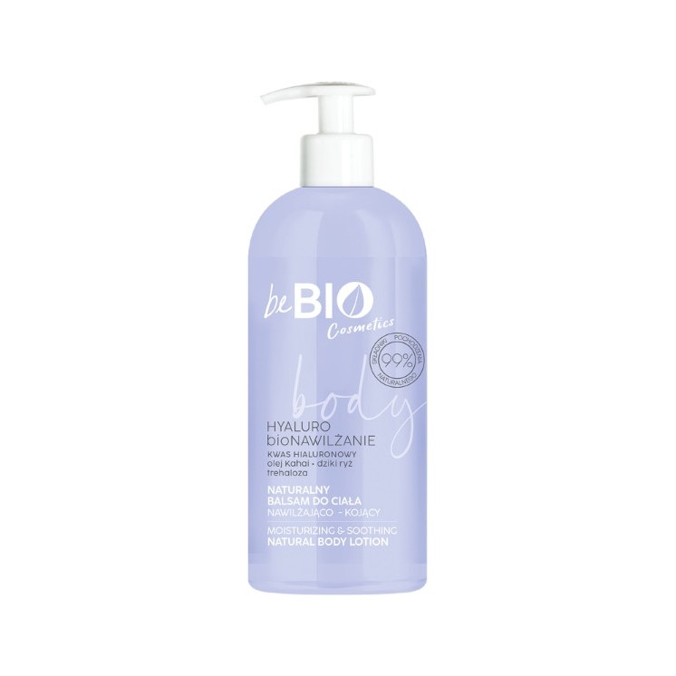 beBio Ewa Chodakowska Hyaluro bioNawilżanie naturalny Balsam do ciała z kwasem hialuronowym 350 ml