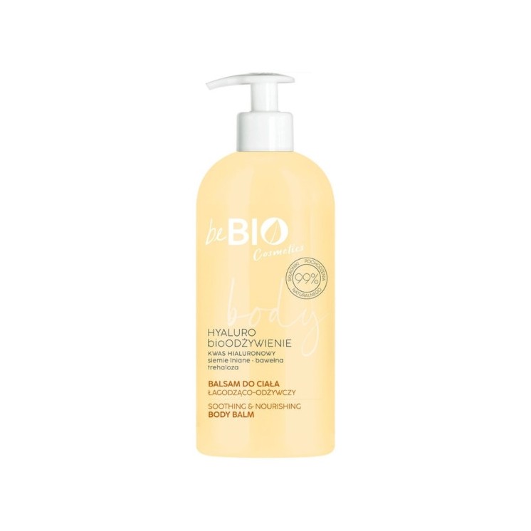 beBio Ewa Chodakowska Hyaluro bioOdżywienie naturalny Balsam do ciała z kwasem hialuronowym 350 ml