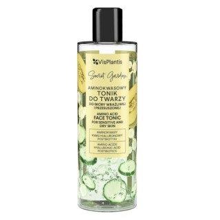 Vis Plantis Secret Garden Aminozuur Gezichtslotion voor de gevoelige en droge huid 200 ml Vis Plantis Secret Garden Aminozuur Gezichtslotion voor de gevoelige en droge huid 200 ml